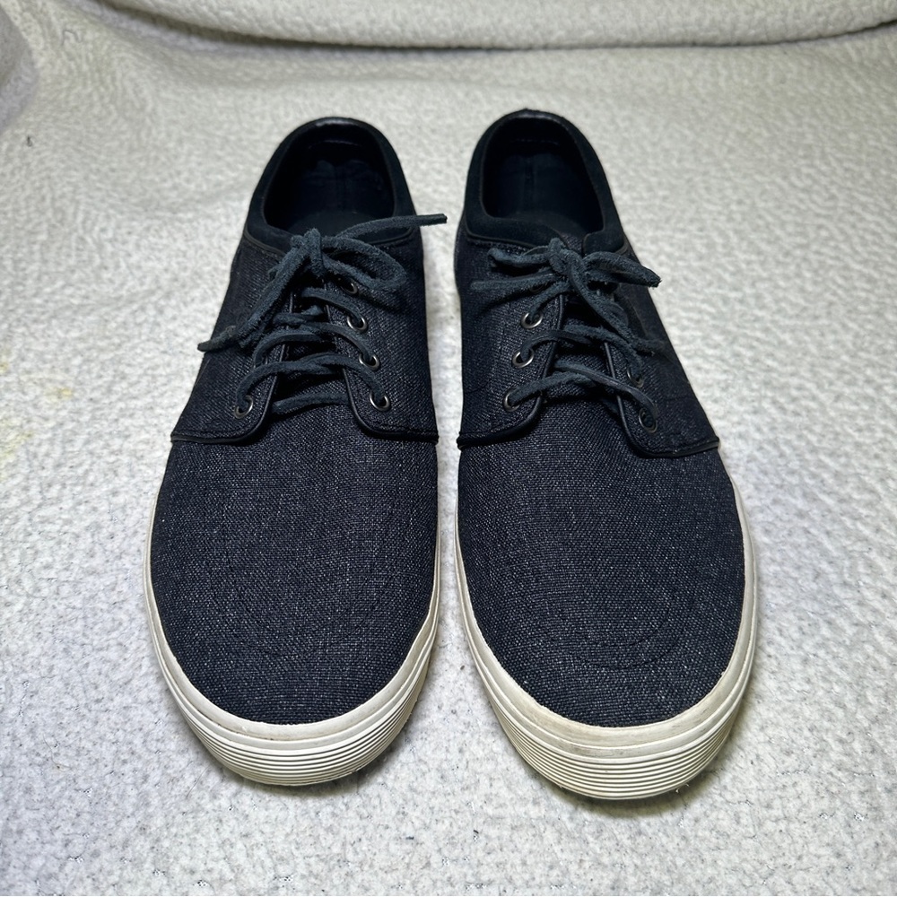 Polo Ralph Lauren Faxon Low Men’s Sneaker Chambray Canvas Lace Up Size 12
